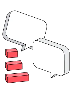 An illustration representing Deriv’s excellent customer support service